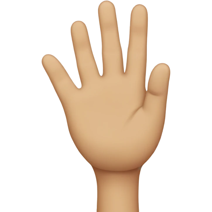 Number 4 in finger emoji