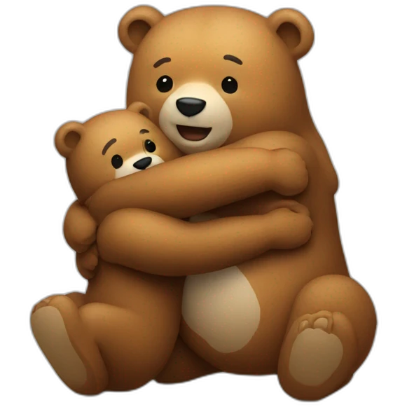 bear hug emoji