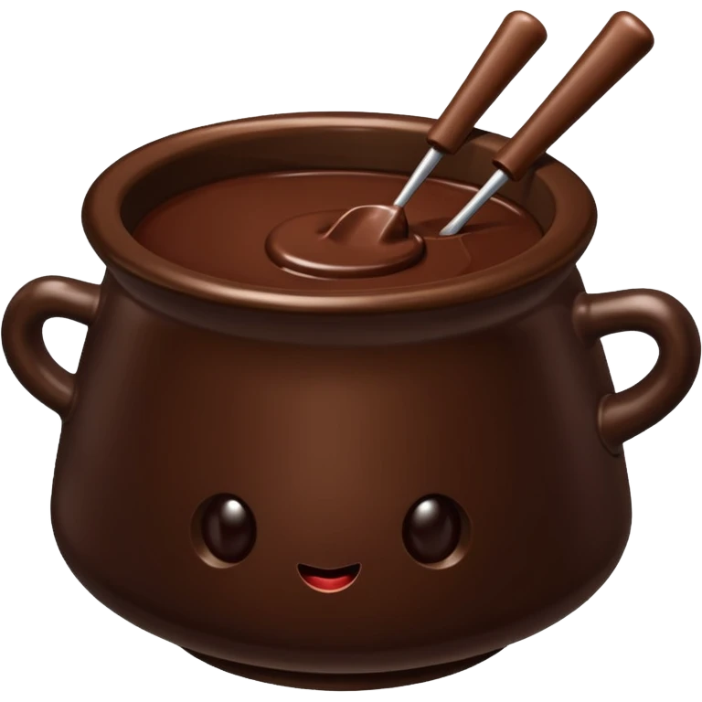 Chocolate fondue emoji