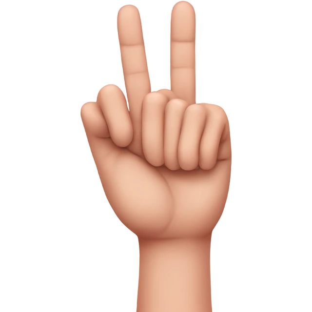 pinky finger emoji