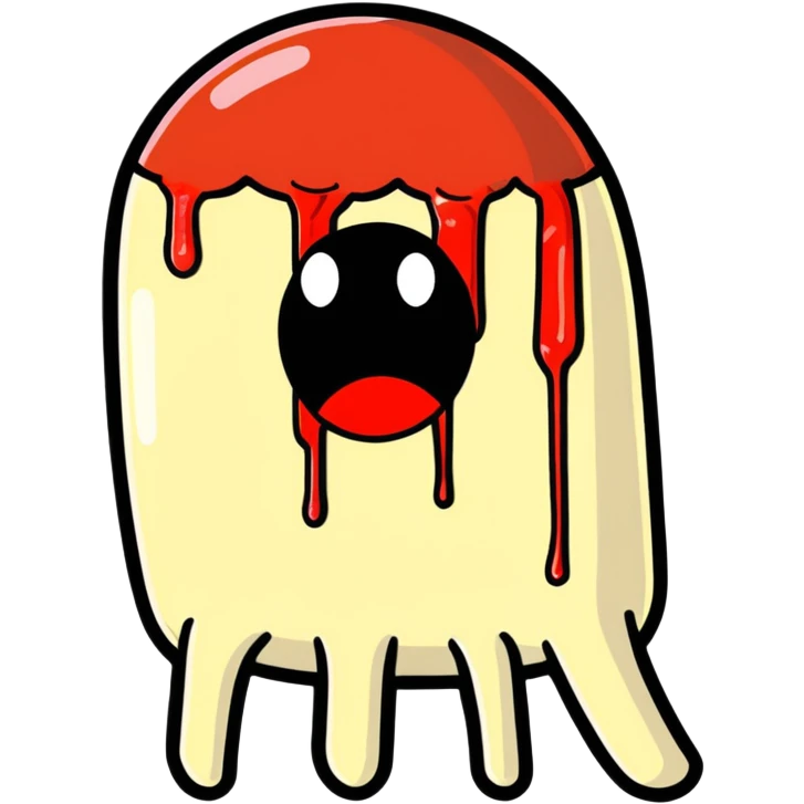 Bloody butthole emoji
