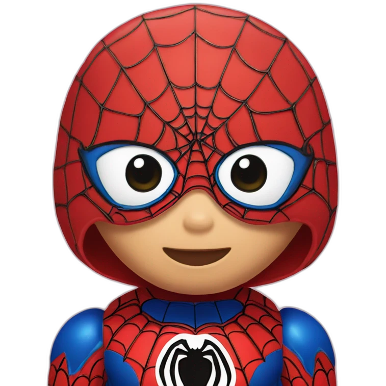 Hello kitty et spider man  emoji