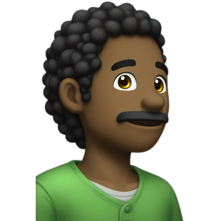 black-yoshi emoji