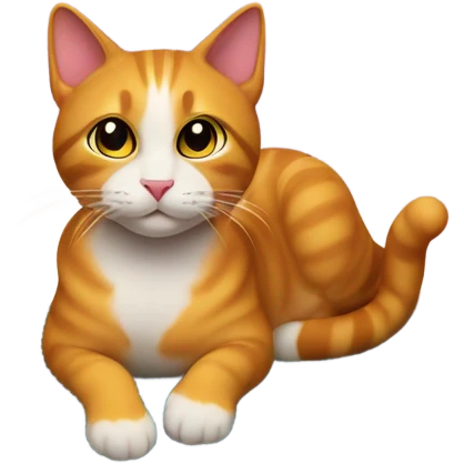 Cat on a magic carpet  emoji