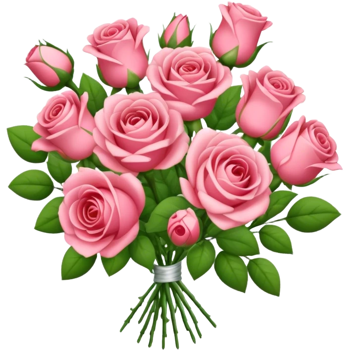 Spray roses emoji