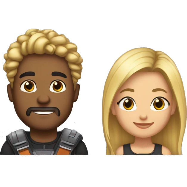 Demetrius and Kristal emoji