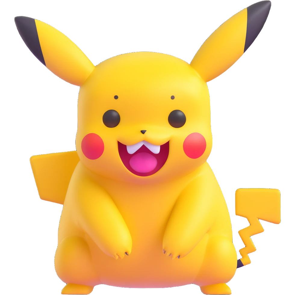 creepy Pikachu emoji