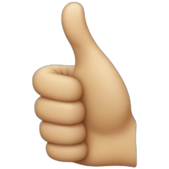thumbs up emoji