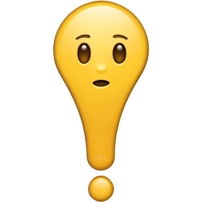 exclamation mark emoji