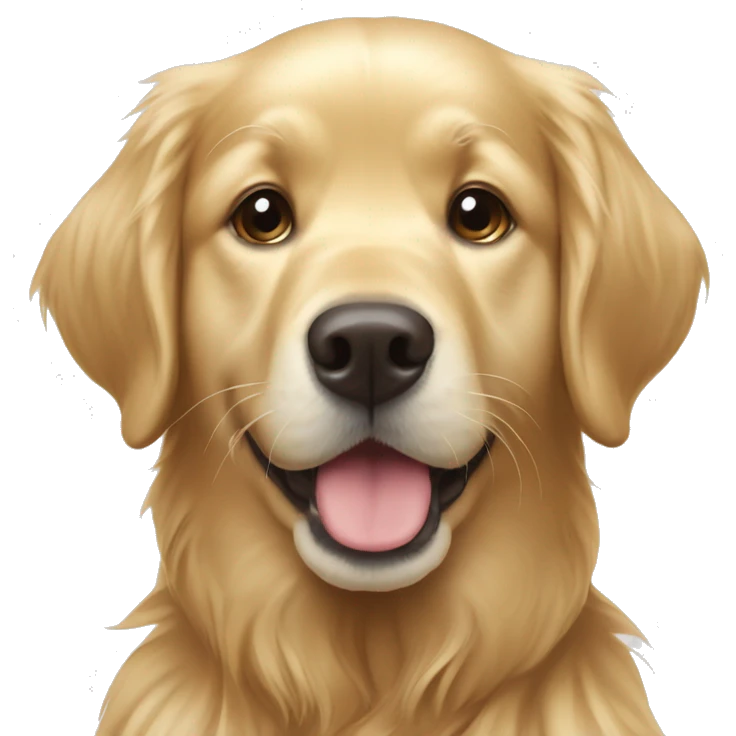 Golden retriever ￼ emoji