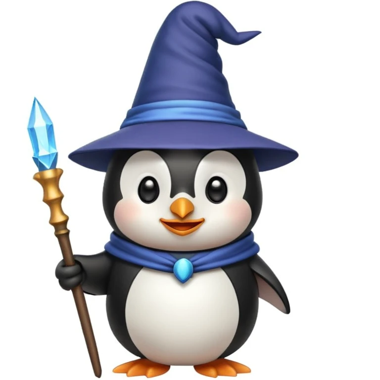penguin wizard emoji emoji