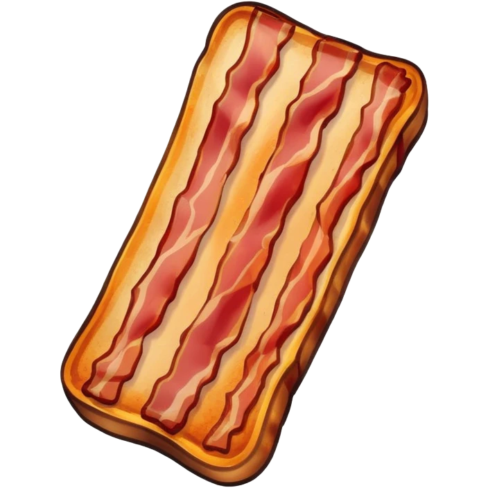 Burnt bacon emoji