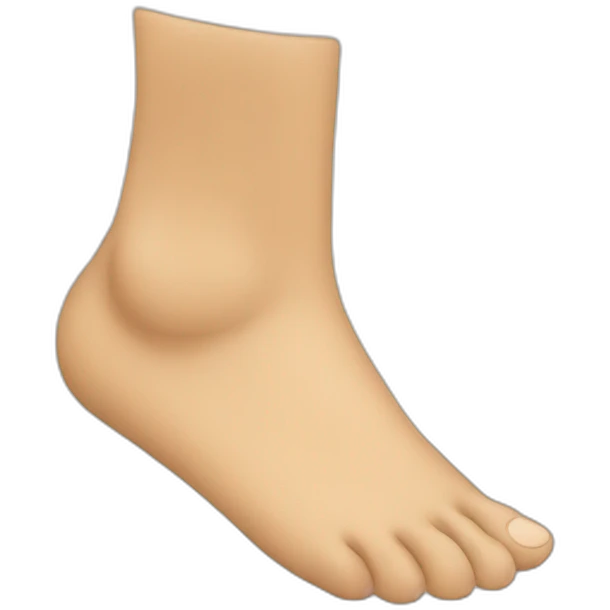 Foot emoji
