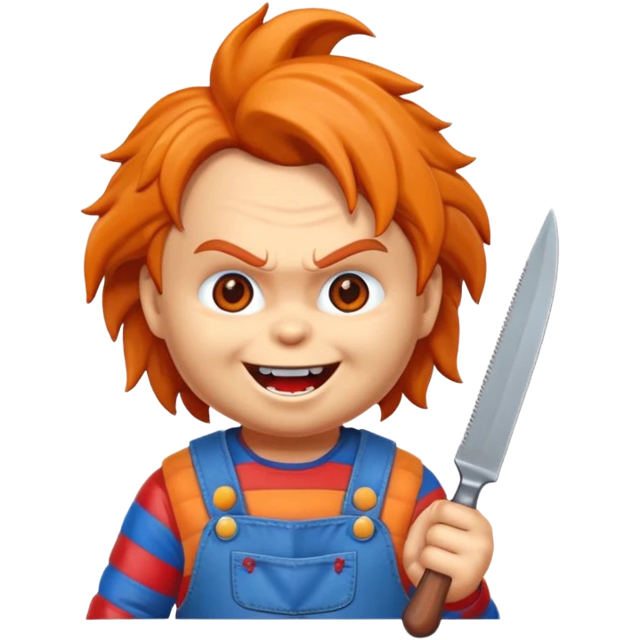 Un emojin de chuky emoji