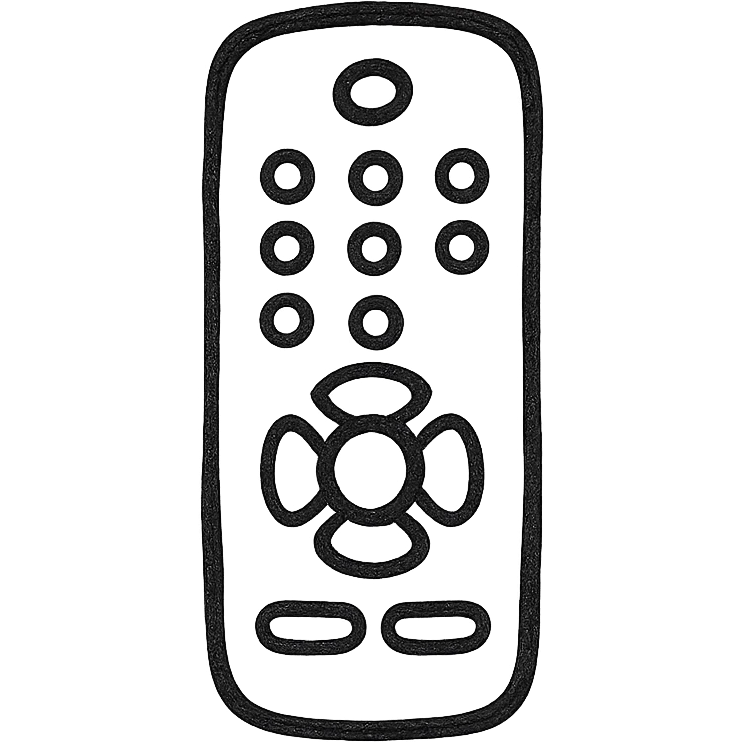 remote control emoji
