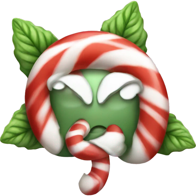 Peppermint emoji