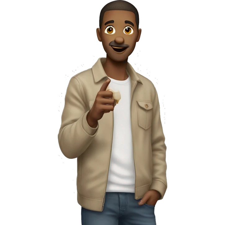 Une main qui fait un L emoji