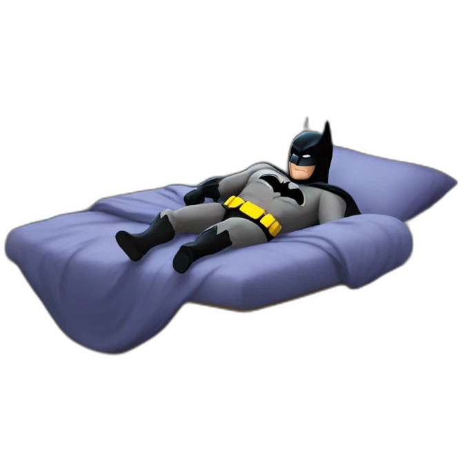 Batman dormido emoji