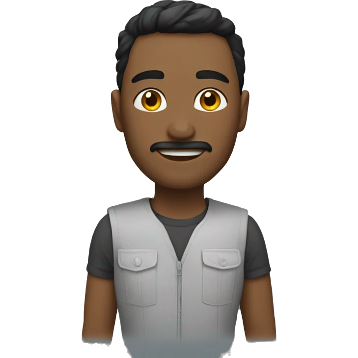 мужчина в каске оон emoji