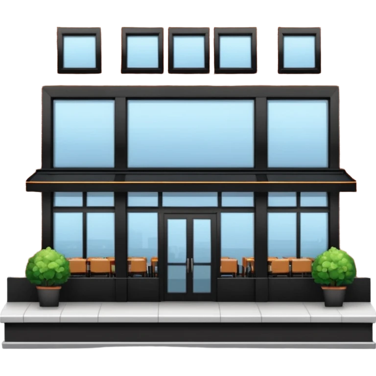 restaurant por fuera emoji