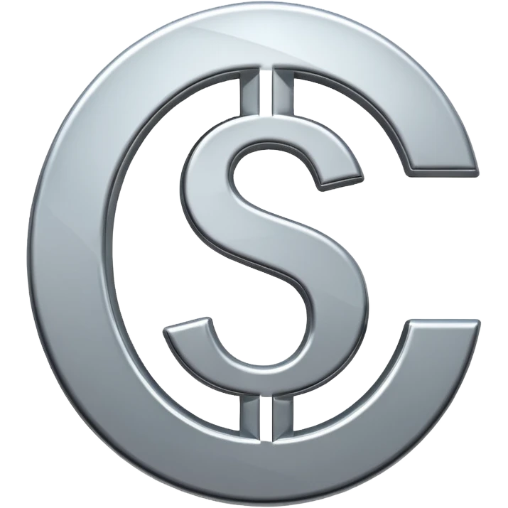 $ dollar metal symbol emoji