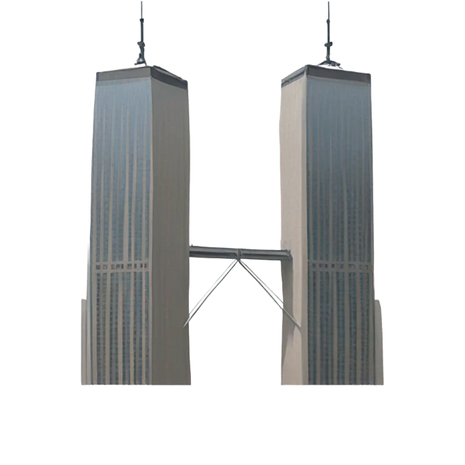 Twin towers emoji
