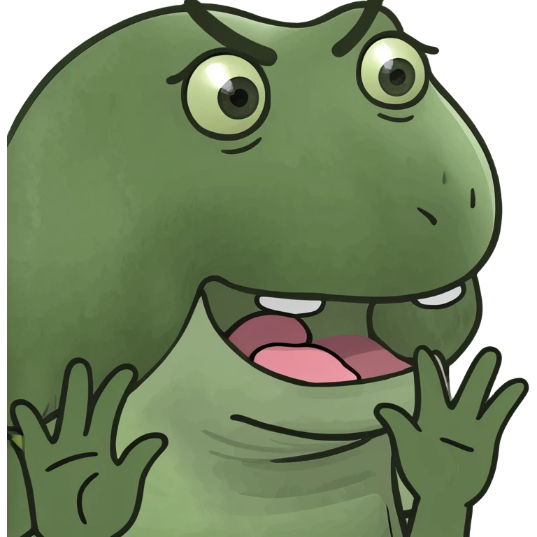Face with tongue out and hands to the side  emoji