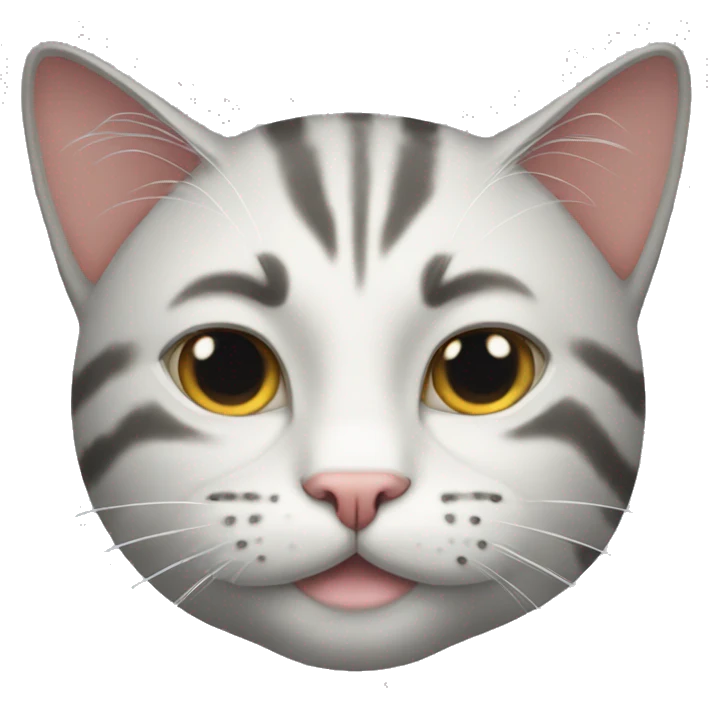 Smug cat emoji
