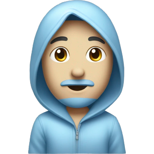 soft blue emoji