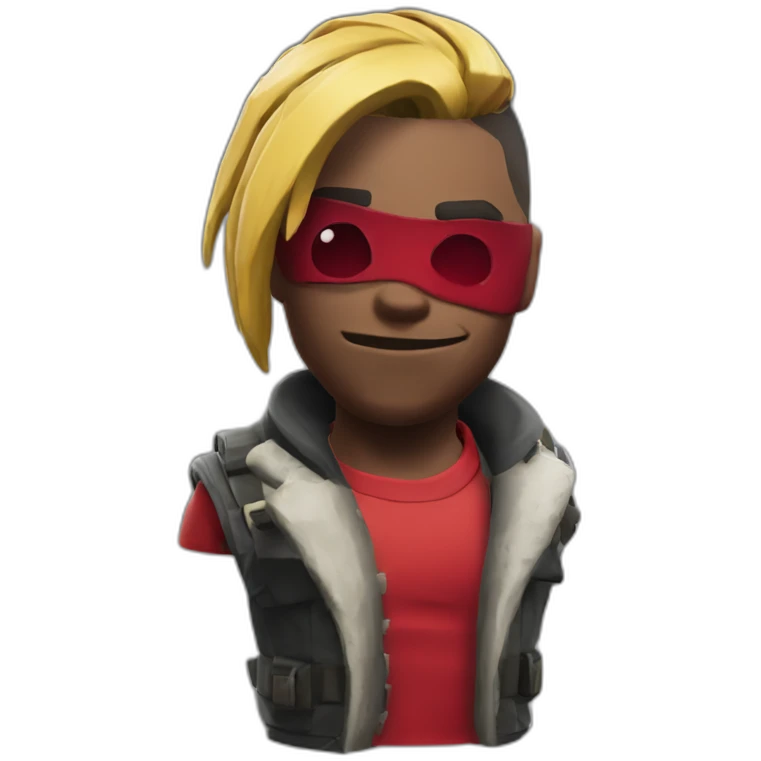 Assaillant rouge skin fortnite emoji