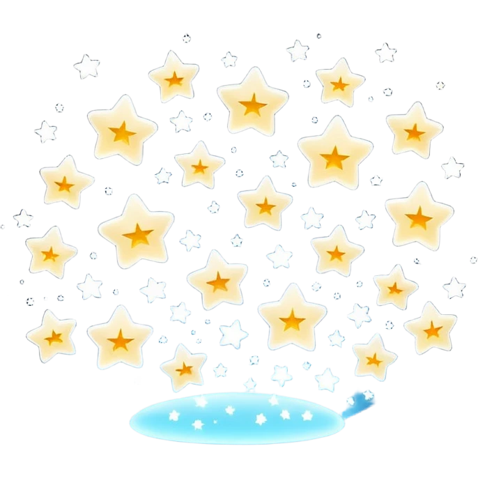 белые звездочки emoji