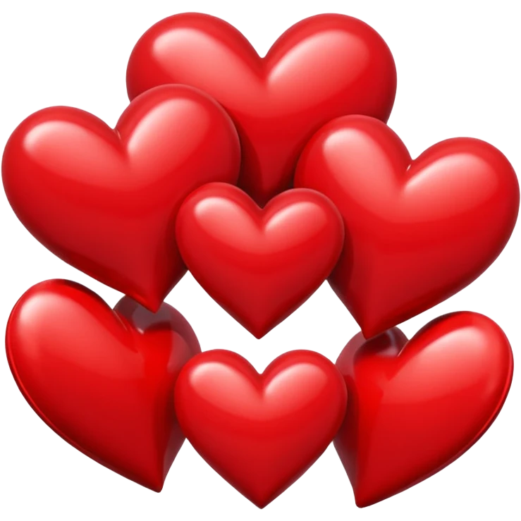 Bunch of hearts emoji