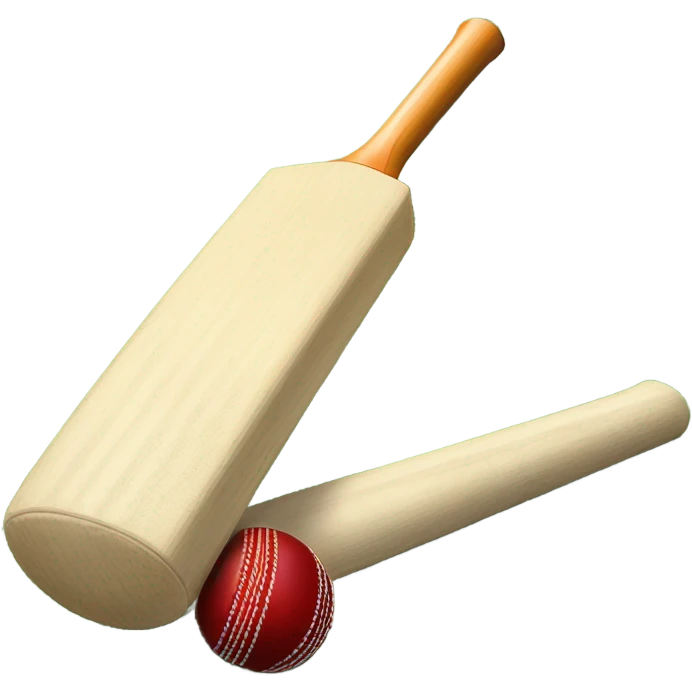 cricket bat and ball emoji