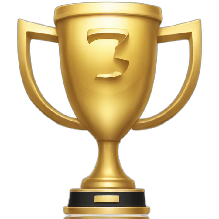 tesla gold trophy emoji