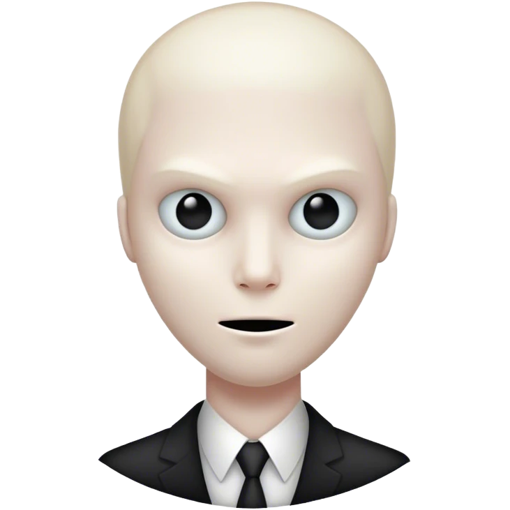 Slender Man emoji