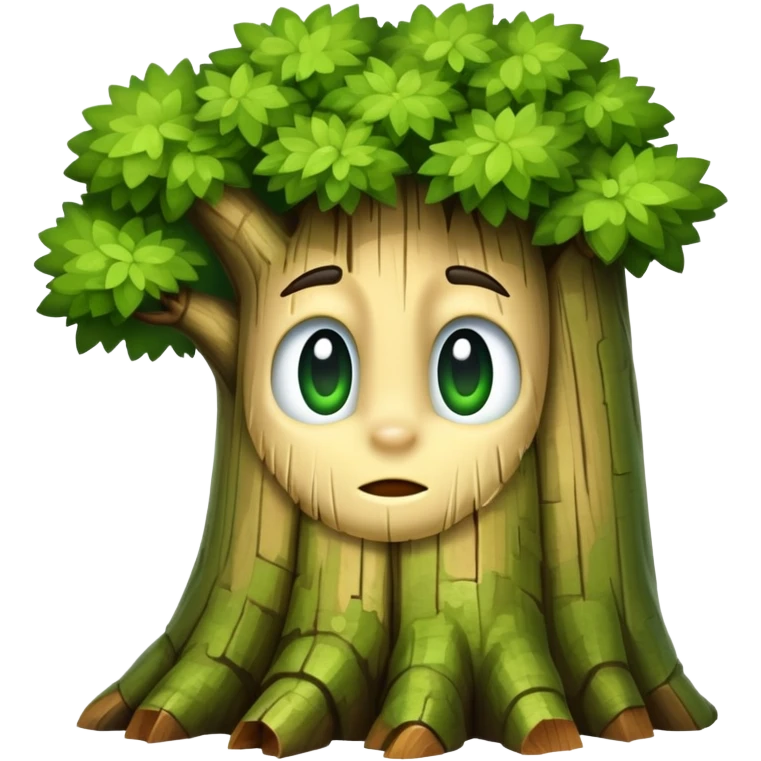 realistic tree emoji
