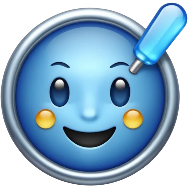 Emoji blue tick in Instagram emoji