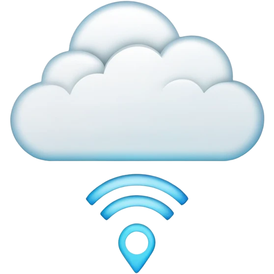 wifi cloud icon  emoji