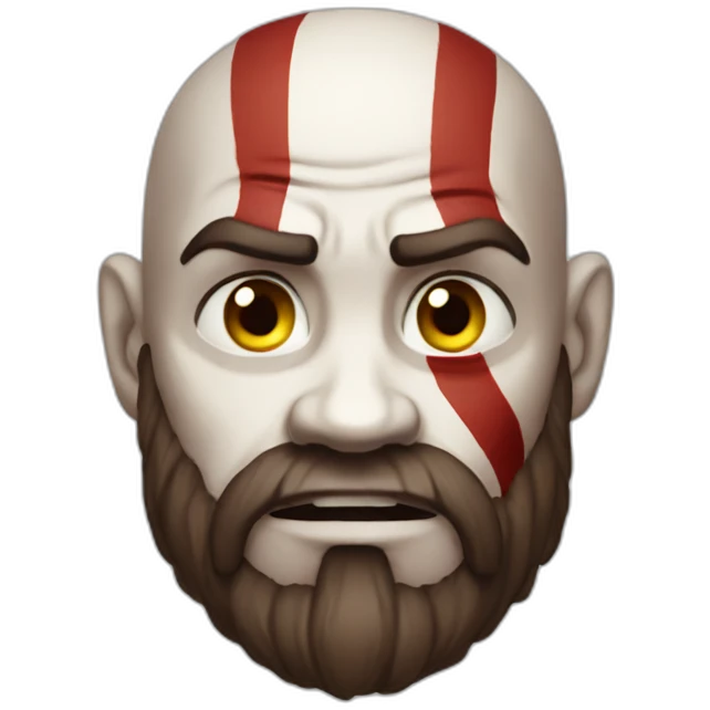 Sad kratos emoji