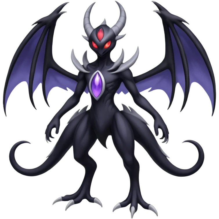 Lunala-Darkrai-Fakémon-hybrid-creature (full body)  emoji