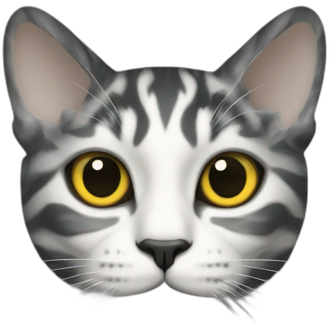 Fractal cat emoji
