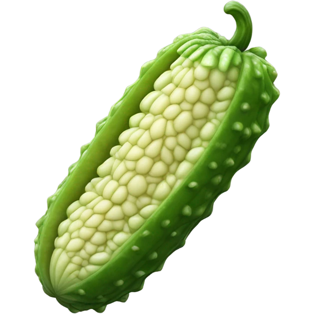 BitterMelon vegetable  emoji