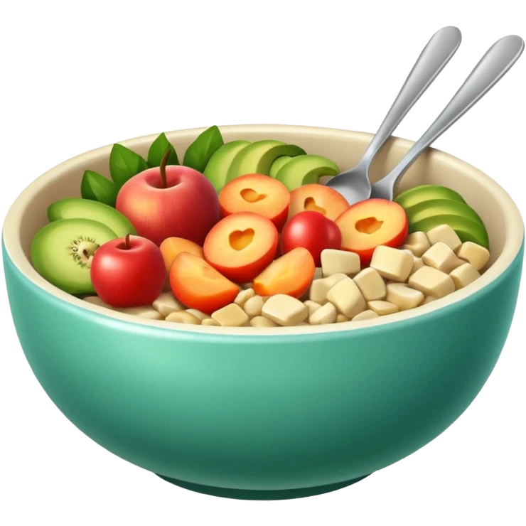 healthy bowl emoji