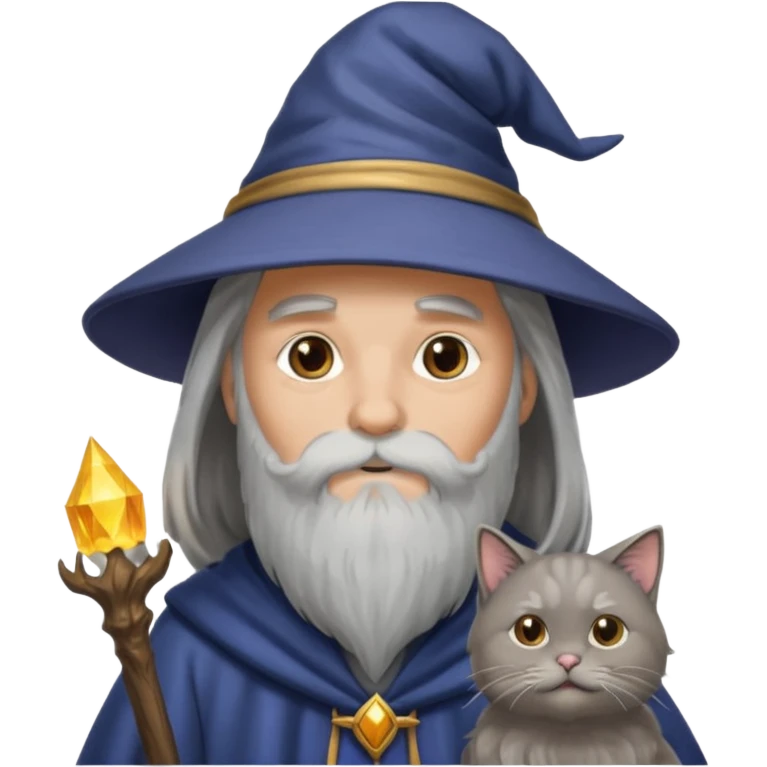 wizard and pet emoji