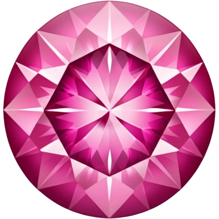 Pink daimond emoji