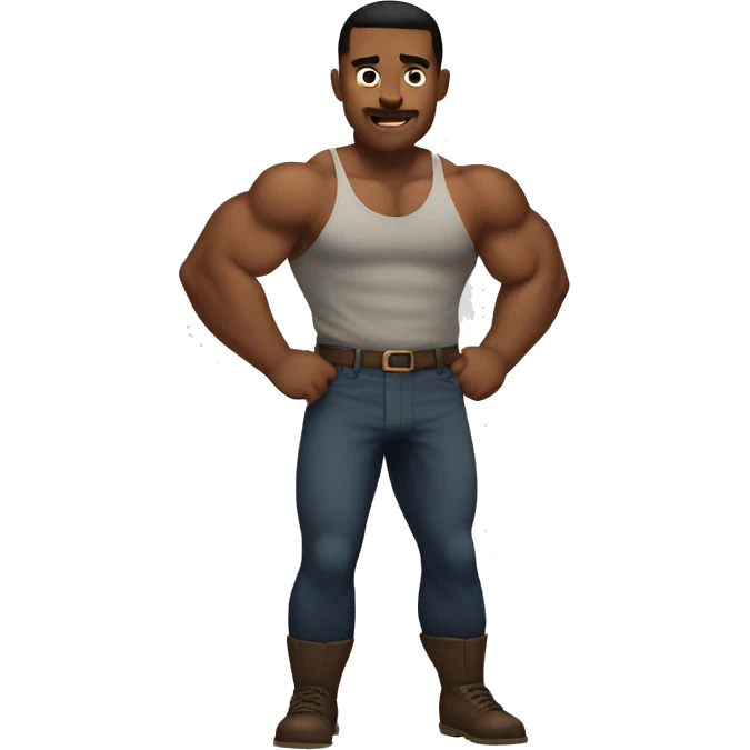 strong man emoji