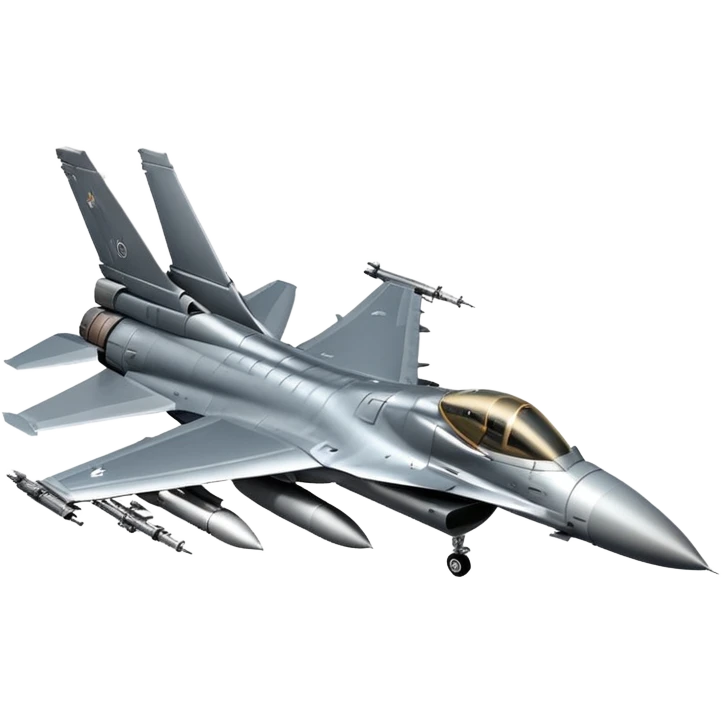 F-16 fighter jet emoji