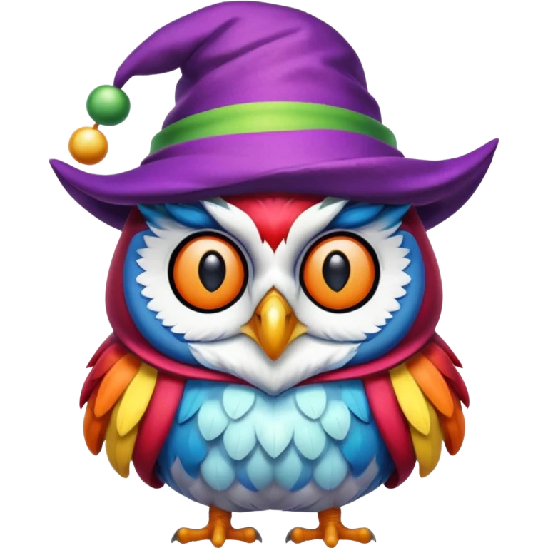 Jester Owl
 emoji