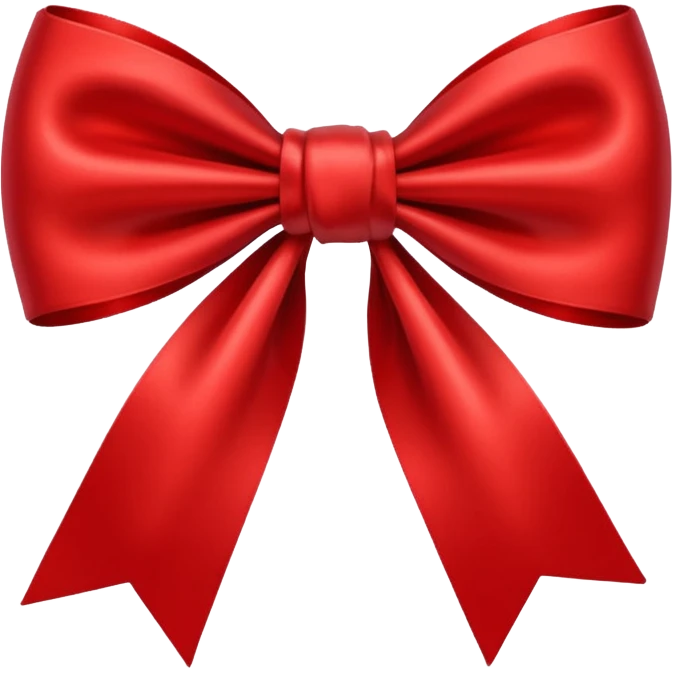 red bow emoji