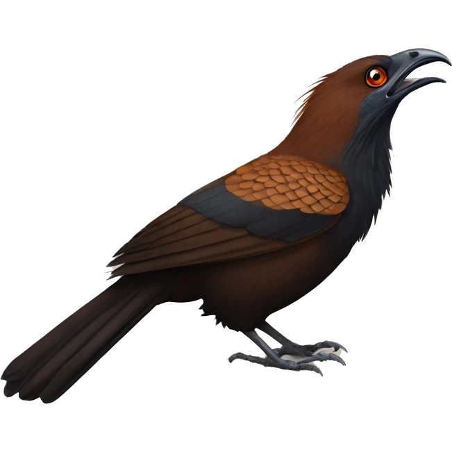 Greater coucal emoji